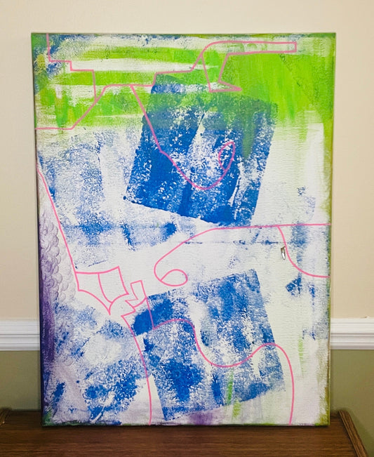 TBN - original painting by RAWBURTZ