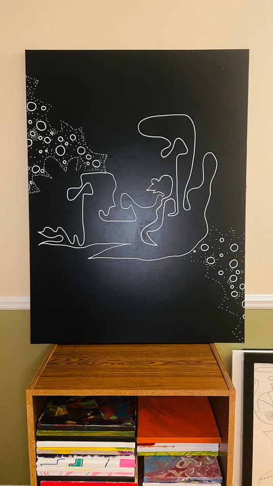 TBN - original painting by RAWBURTZ
